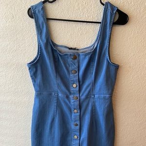 Denim dress